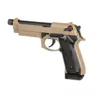 [Zestaw] M9A1 CO2 VERSION [KJW] + Kabura Per-Fit do ponad 80 modeli pistoletów - Black [Amomax]