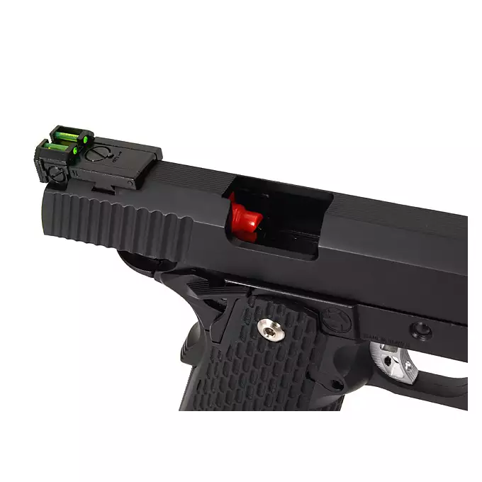 [Zestaw] KP-06 [KJW] + Kabura Per-Fit do ponad 80 modeli pistoletów - Black [Amomax]