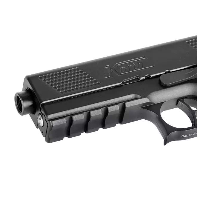 [Zestaw] KORTH PRS - Black [ICS] + Kabura Per-Fit do ponad 80 modeli pistoletów - Black [Amomax]