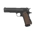 [Zestaw] 1911 wersja CO2 [KJW] + Kabura Per-Fit do ponad 80 modeli pistoletów - Black [Amomax]