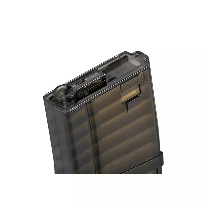 Zaawansowany magazynek Mid-Cap na 120 kulek do AR-15/M4 - Translucent