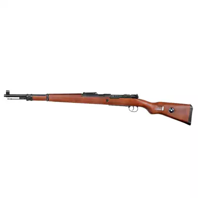 [Zestaw] Replika karabinu powtarzalnego Kar98k - Real Wood [S&amp;T] + Magazynek na 25 kulek do replik M1903A3/Kar98k - Black [S&amp;T] + Celownik optyczny 4×26 do Kar98k [S&amp;T]