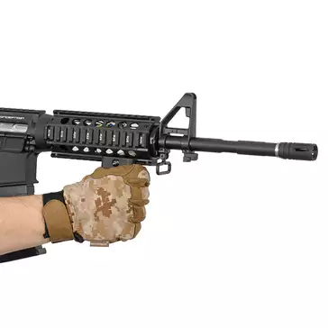 Stubby Fore Grip QD Picatinny - Black [FMA]