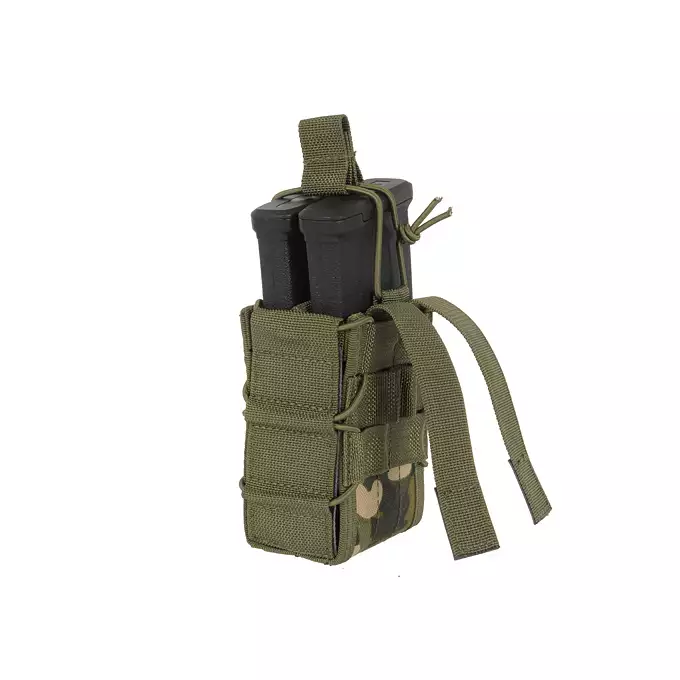 Szybka podwójna ładownica MOLLE na magazynki do karabinu - MT