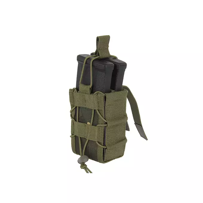 Szybka podwójna ładownica MOLLE na magazynki do karabinu - MT