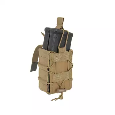 MOLLE Double Rifle Mag Speed Pouch - Coyote