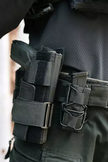 Versatile pistol magazine pouch - Black [8FIELDS]