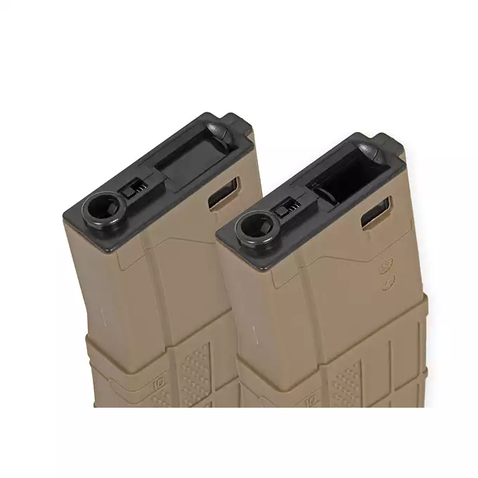 Polimerowy magazynek 450 kulek 416/SCAR16/AR15 - Dark Earth