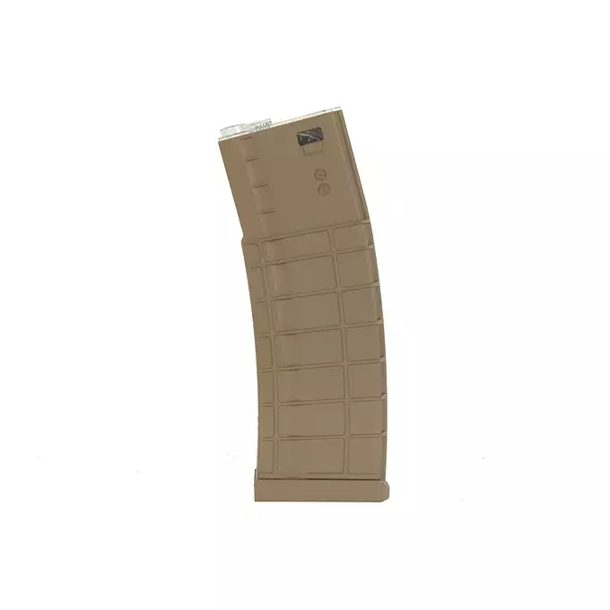 Polimerowy magazynek 150 kulek 416/AR15 - Dark Earth [BattleAxe]
