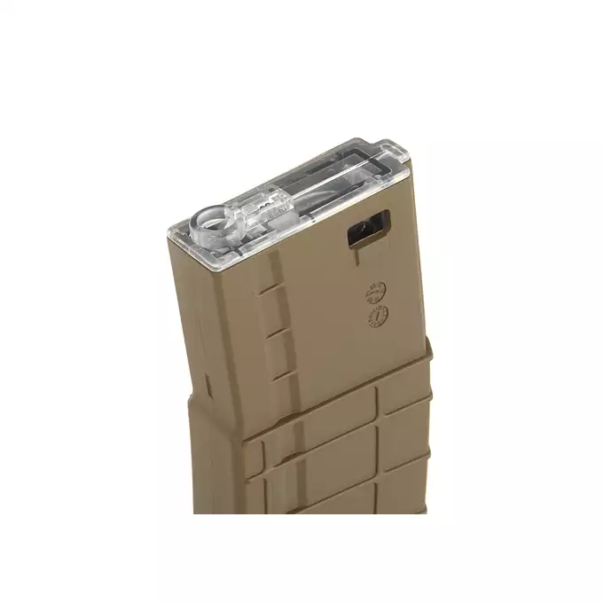 Polimerowy magazynek 150 kulek 416/AR15 - Dark Earth [BattleAxe]