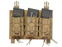 Buckle Up szybka potrójna ładownica karabinowo-pistoletowa - Coyote