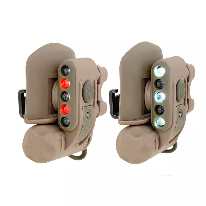 Compact Helmet Mountable LED Light GEN 2 - Black [Element]