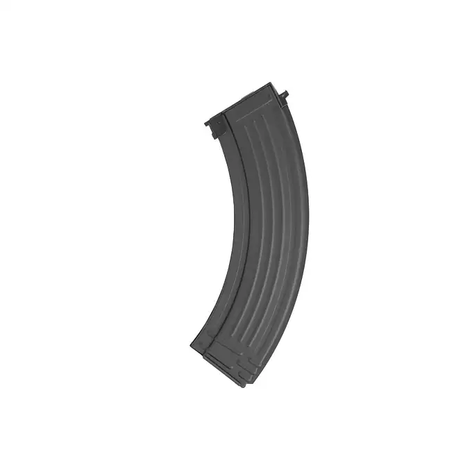 [Zestaw] Magazynek Mid-Cap na 200 kulek do serii AK74 - Czarny [CYMA]