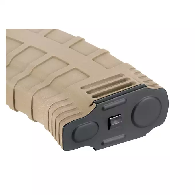 [Zestaw] Wzmocniony magazynek polimerowy na 130 kulek do AK47 - Dark Earth