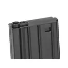 [Zestaw] Stalowy magazynek na 130 kulek do SR25/AR10 - Black [CYMA]