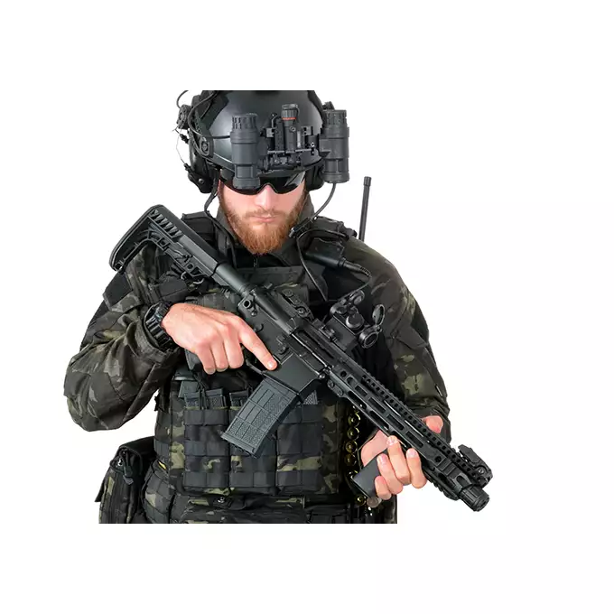 [Zestaw] Zaawansowany magazynek Mid-Cap na 120 kulek do AR-15/M4 - DE