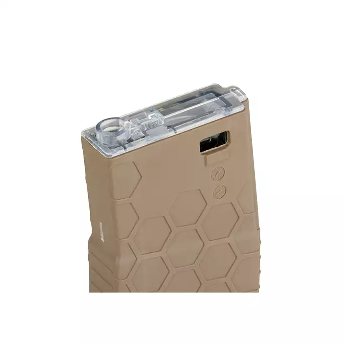 [Zestaw] Polimerowy magazynek 150 kulek AR15/SCAR16/TAVOR/ARX100 - Dark Earth