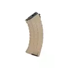 [Zestaw] Wzmocniony magazynek polimerowy na 130 kulek do AK47 - Dark Earth