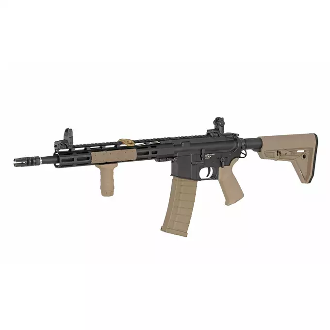 [Zestaw] Polimerowy magazynek 150 kulek 416/AR15 - Dark Earth [BattleAxe]