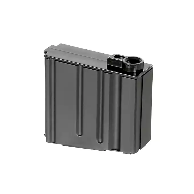 [Zestaw] SR25/AR10 Stalowy krótki magazynek na 40 kulek - Black [Double Bell]