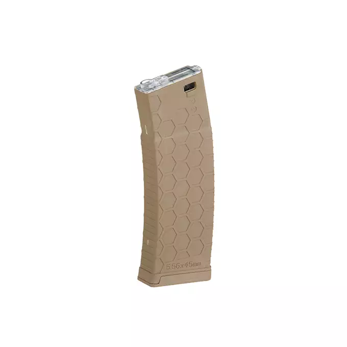 [Zestaw] Polimerowy magazynek 150 kulek AR15/SCAR16/TAVOR/ARX100 - Dark Earth