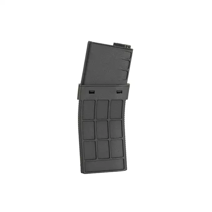 [Zestaw] Polimerowy magazynek Mid-Cap na 220 kulek do M16/M4/AR-15/SCAR16 - BK