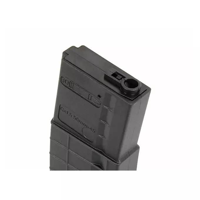 [Zestaw] Magazynek DMAG o zmiennej pojemności 30/130 kulek do HK416/M4 - Black