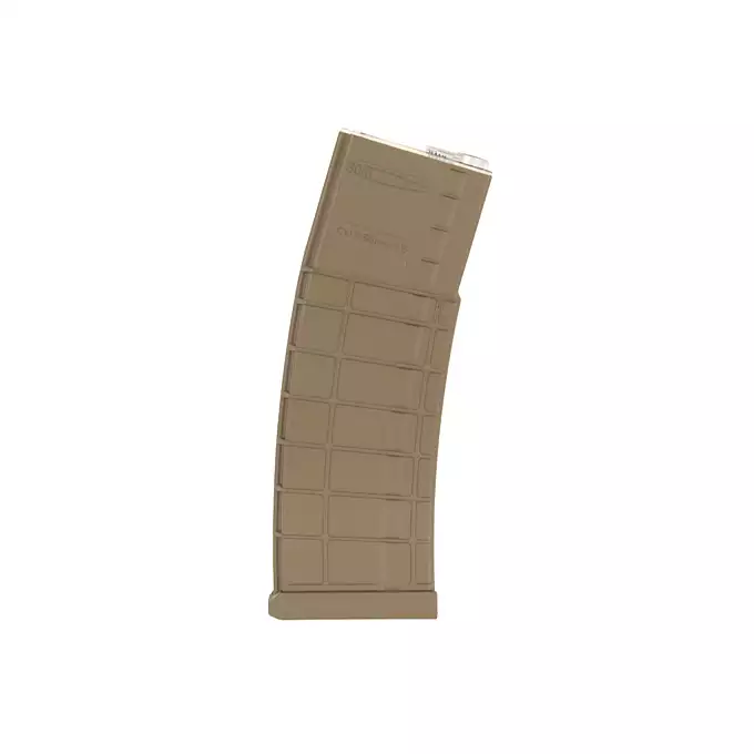 [Zestaw] Polimerowy magazynek 150 kulek 416/AR15 - Dark Earth [BattleAxe]