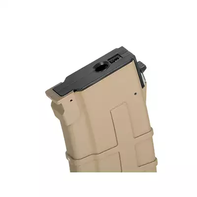 [Zestaw] Wzmocniony magazynek polimerowy na 130 kulek do AK74 - Dark Earth