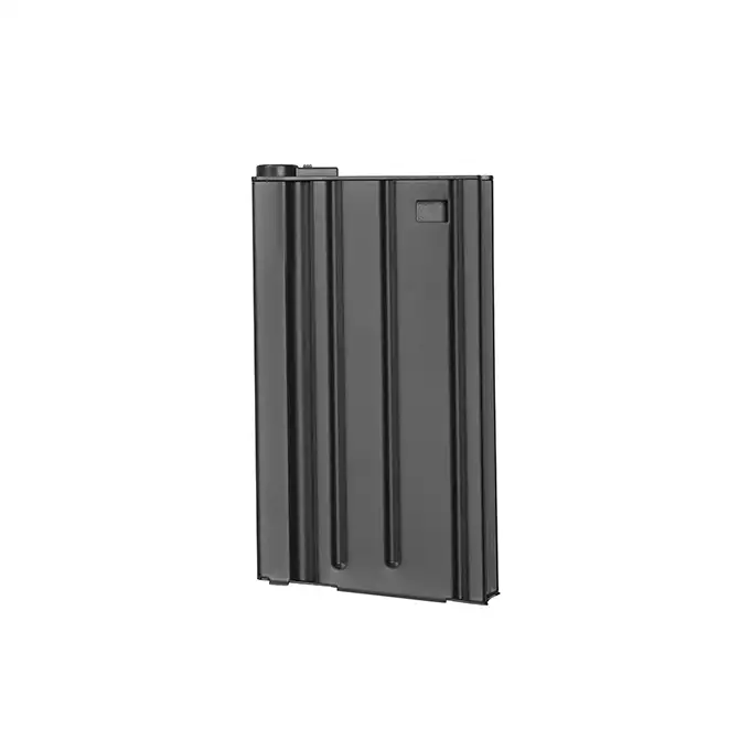 [Zestaw] Stalowy magazynek na 130 kulek do SR25/AR10 - Black [CYMA]