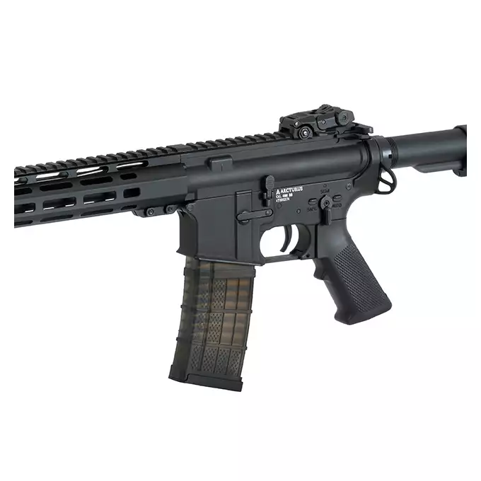 [Zestaw] Zaawansowany magazynek Mid-Cap na 120 kulek do AR-15/M4 - Translucent