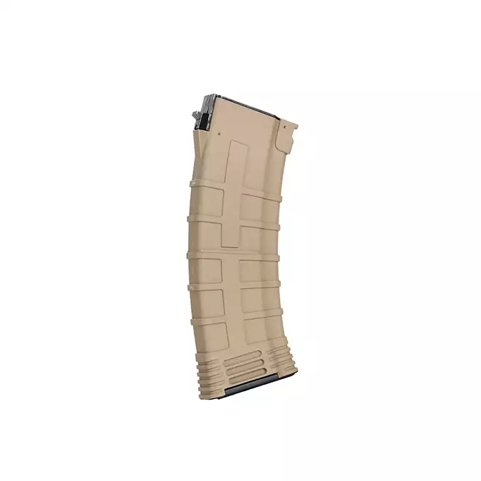 [Zestaw] Wzmocniony magazynek polimerowy na 130 kulek do AK74 - Dark Earth