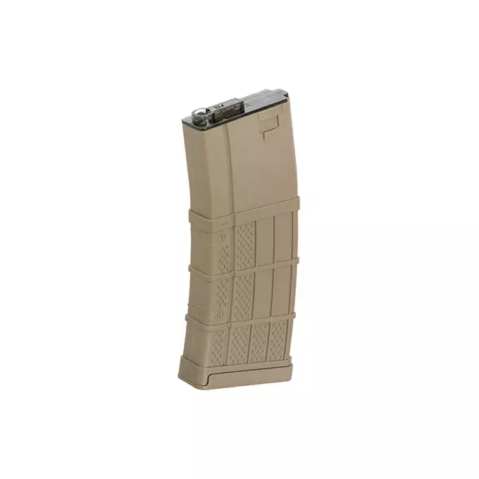 [Zestaw] Zaawansowany magazynek Mid-Cap na 120 kulek do AR-15/M4 - DE