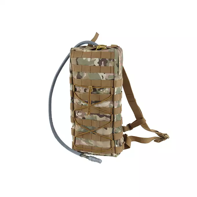Tactical Hydration Carrier MOLLE w/Straps - MC [8FIELDS]
