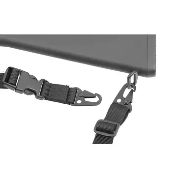 Two-point quick-adjustable tactical sling - black [8FIELDS]