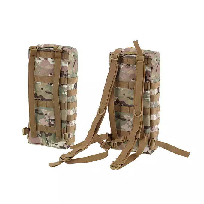 Tactical Hydration Carrier MOLLE w/Straps - MC [8FIELDS]