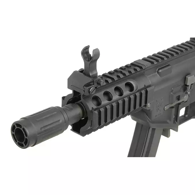 [Zestaw] PDW SBR Shorty - Black [King Arms] + Magazynek mid-cap do MP5 Długi -130BB [CYMA]