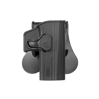 [Zestaw] Kabura Airsoftowa do CZ Shadow 2 - Black [Amomax] + Adapter szybkiego zwalniania - Black [Amomax]