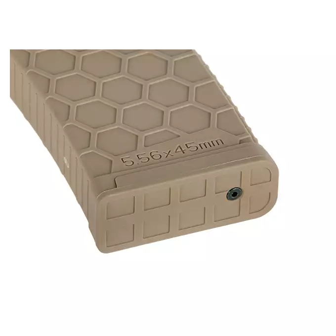 Polimerowy magazynek 150 kulek AR15/SCAR16/TAVOR/ARX100 - Dark Earth