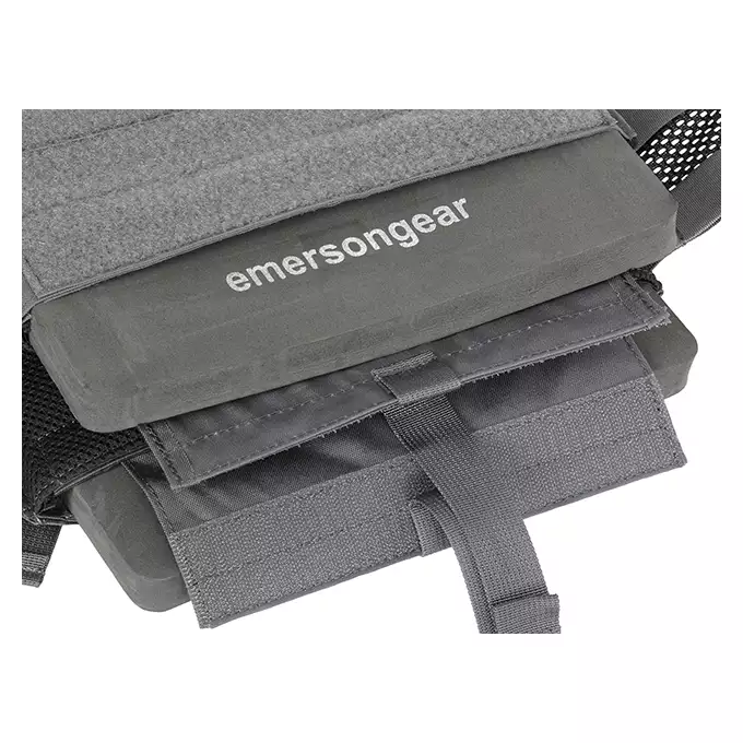 [Zestaw] 420 Plate Carrier - Ranger Green [EM] + Modułowy odpinany panel tylny do 420 Plate Carrier - Ranger Green [EM] + Odpinana potrójna elastyczna kieszeń na magazynki - Ranger Green [EM]