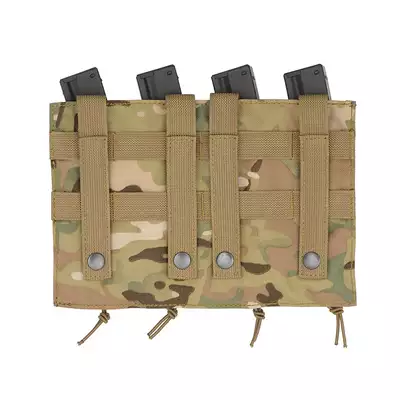 Szybka poczwórna ładownica MOLLE na magazynki MP5/SMG - MC [8FIELDS]