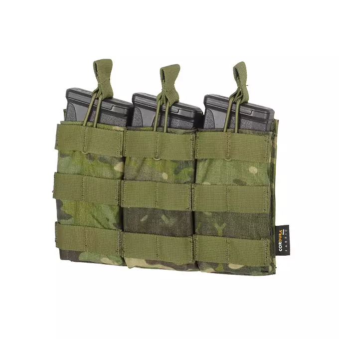 Open Top Triple 5.56 Mag Pouch - Multicam Tropic [8FIELDS PREMIUM