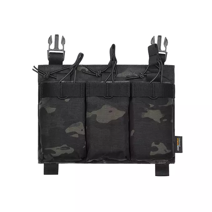 Buckle Up Triple 5.56 Mag Pouch - Multicam Black  [8FIELDS PREMIUM]