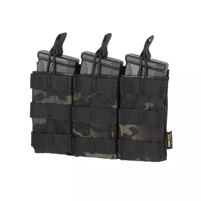 Otwarta potrójna ładownica 5.56 - Multicam Black [8FIELDS PREMIUM]