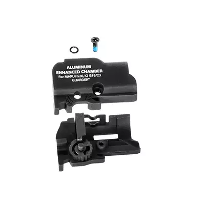 Aluminiowa komora hop-up do MARUI G26 &amp; KJ G19/23 [Guarder]