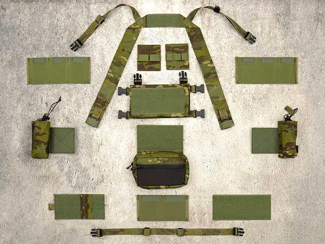 Micro MK3 Chest Rig - Wolf Grey [EM] | Taiwangun