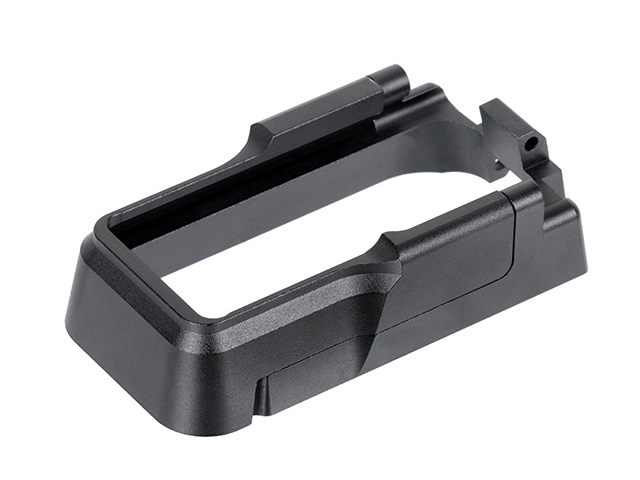 AEG AR-15/M4 Aluminum Magwell - Black [KUBLAI] | Taiwangun