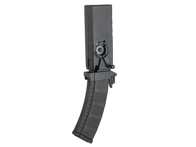 AK用W_MAG AK74 125 Round Metal Mid Cap Magazine – Clover Airsoft