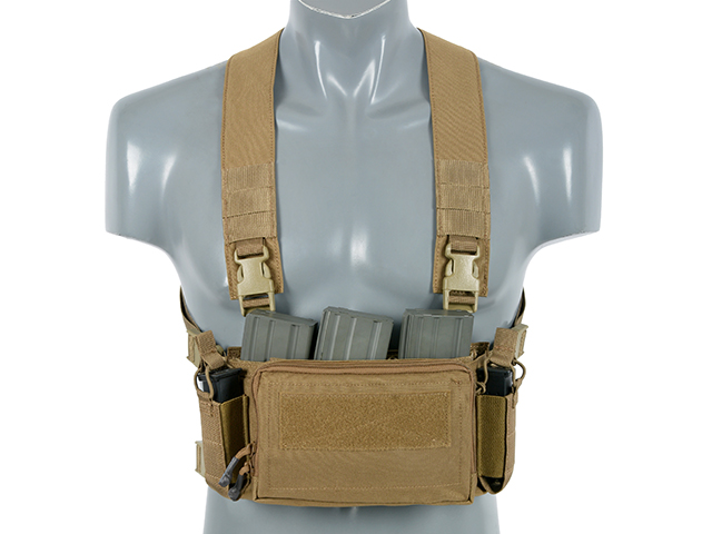 Micro Multi-Mission Chest Rig - Coyote Brown [EM] | Taiwangun