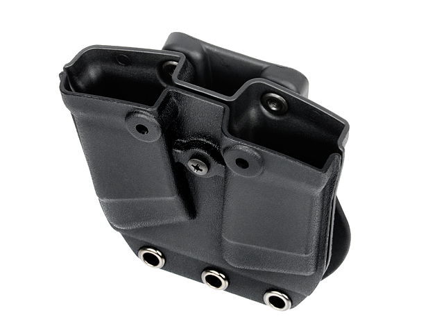 Porte-revues Kydex Pour Pistolet 9mm - Noir, Clip Ceinture OWB, Ambidextre, Neuf Made In USA